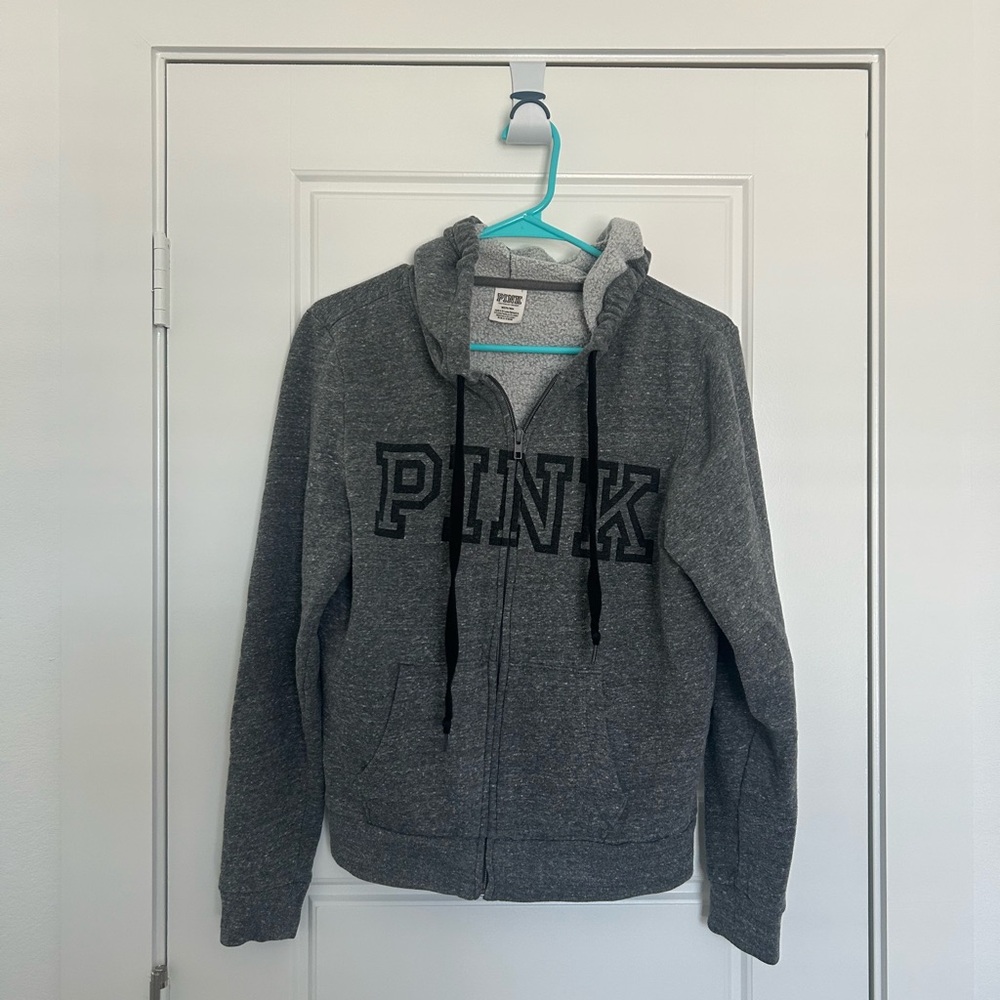 PINK Victoria's Secret Charcoal Hoodie